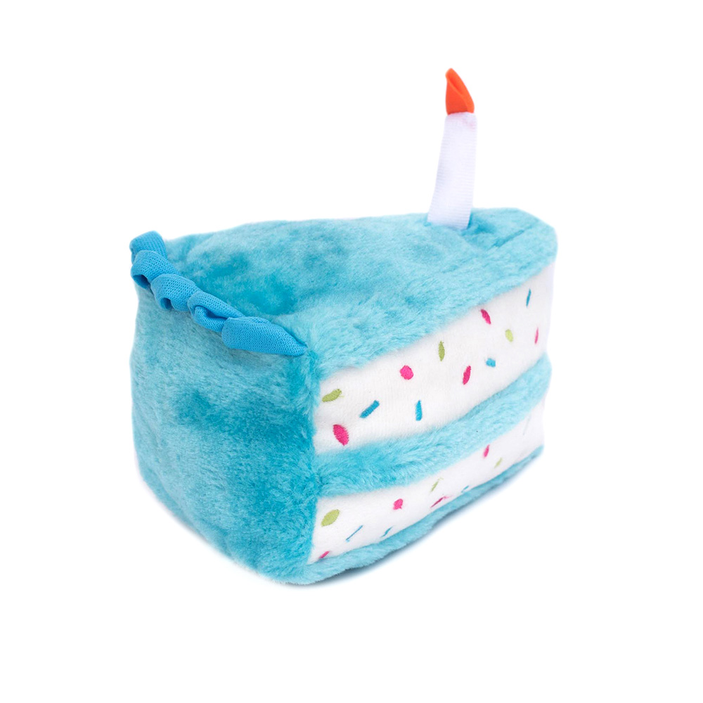 ZippyPaws Blue Birthday Cake
