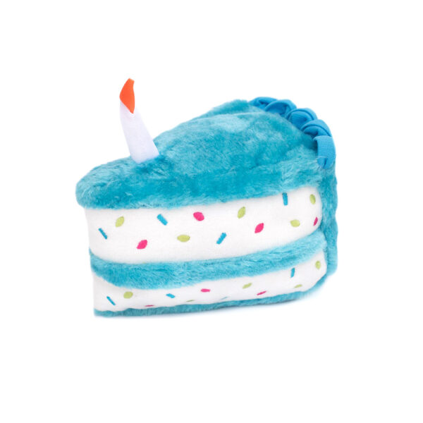 ZippyPaws Blue Birthday Cake