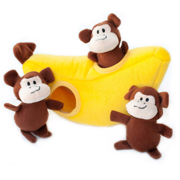 ZippyPaws Burrow - Monkey 'n Banana
