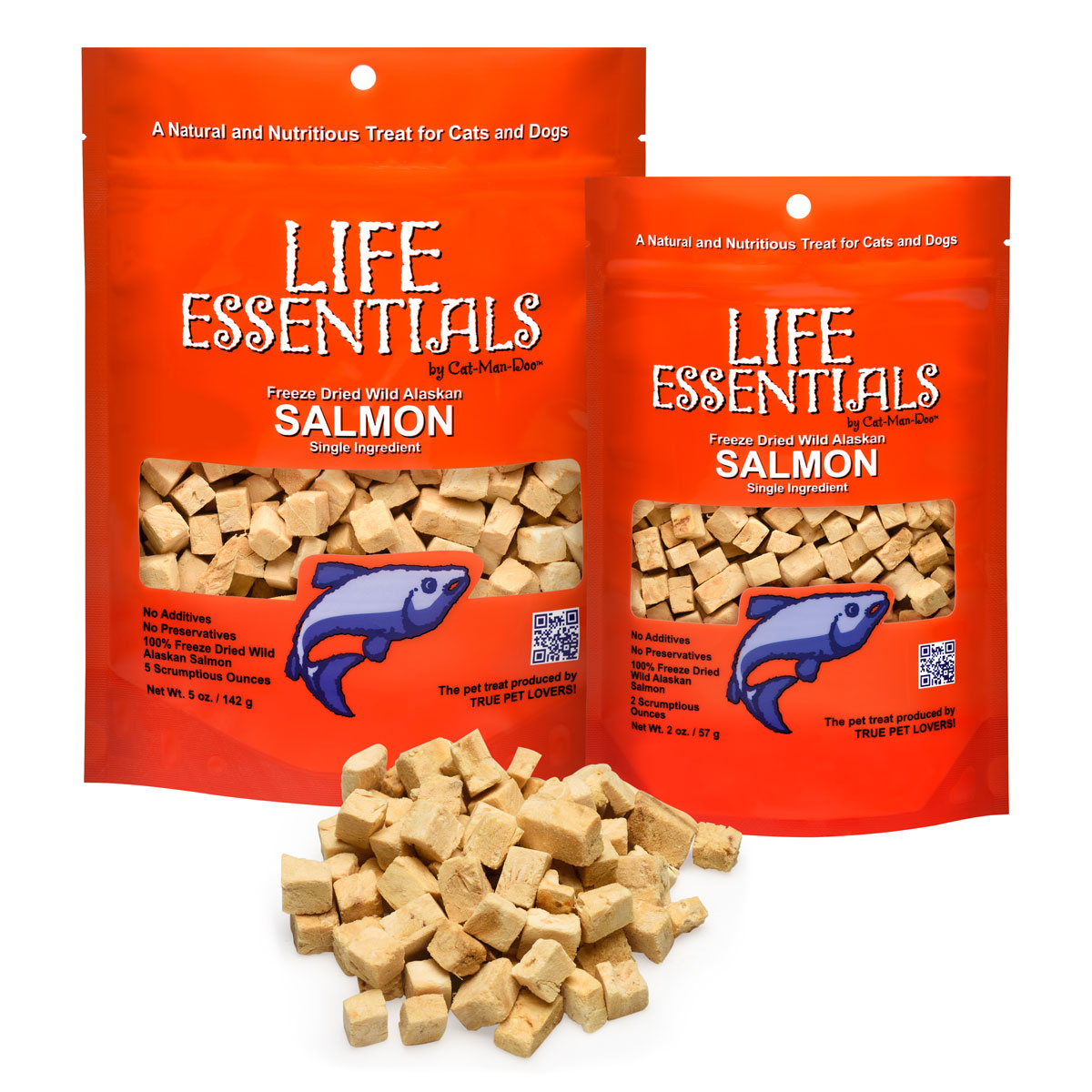 life essentials salmon cat treats