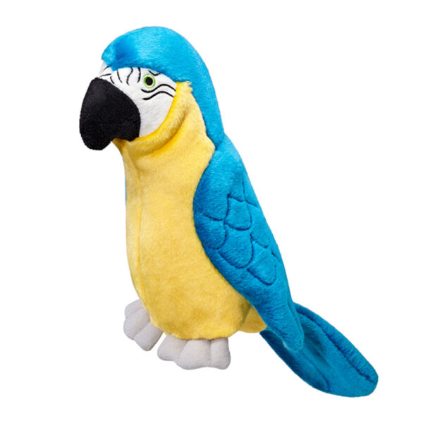 Fluff & Tuff Jimmy Parrot Dog Toy