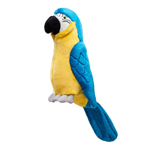 Fluff & Tuff Jimmy Parrot Dog Toy