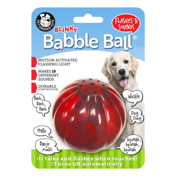 Pet Qwerks Blinky Babble Ball (large)