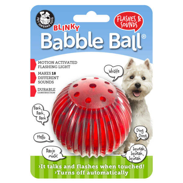 Pet Qwerks Blinky Babble Ball (medium)