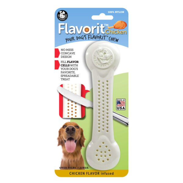 Pet Qwerks Flavorit BarkBone Chicken Flavor Infused Dog Chew (X-Large)