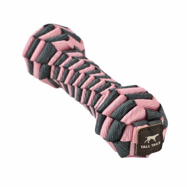 Tall Tails Braided Pink Bone Toy