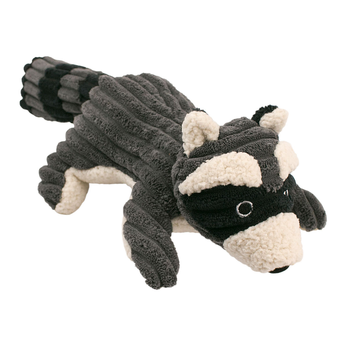 Tall Tails Plush Raccoon with Squeaker Toy - Hala's Paws