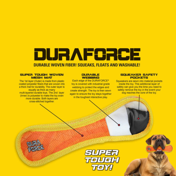 Duraforce Bone Dog Toy Cutaway