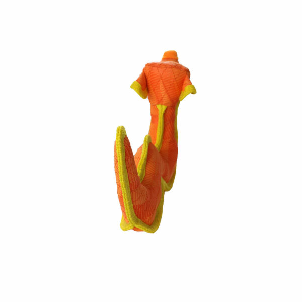 Duraforce Characters Orange Yellow Dragon Dog Toy