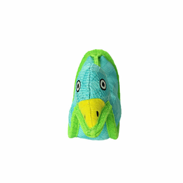 Duraforce Characters Blue Green Duck Dog Toy