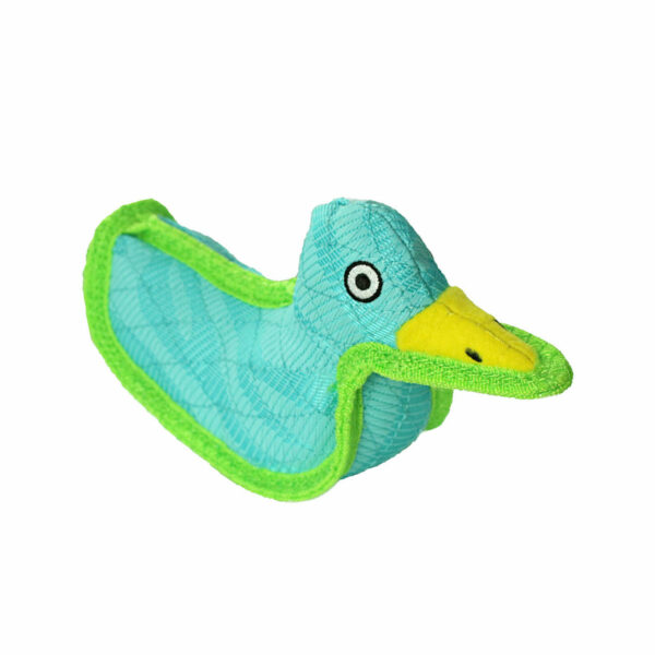 Duraforce Characters Blue Green Duck Dog Toy