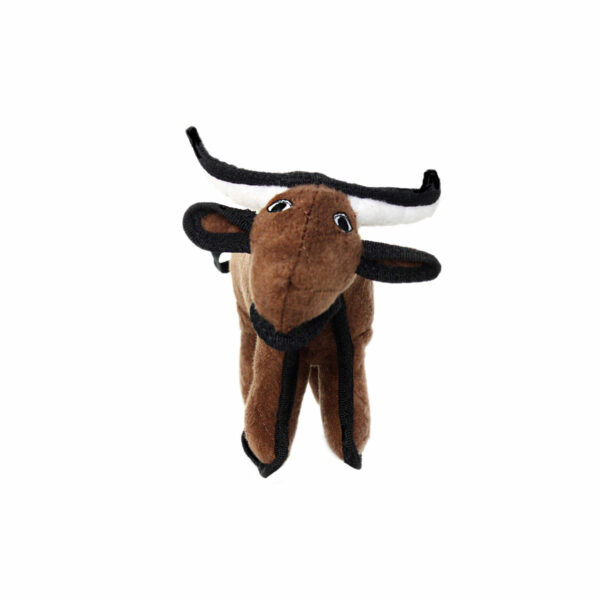 Tuffy JR Barnyard Bull Dog Toy