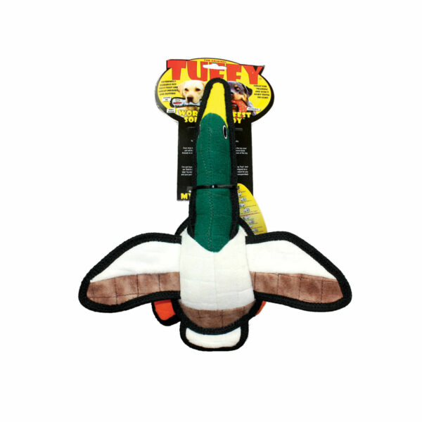 Tuffy JR Barnyard Duck Dog Toy