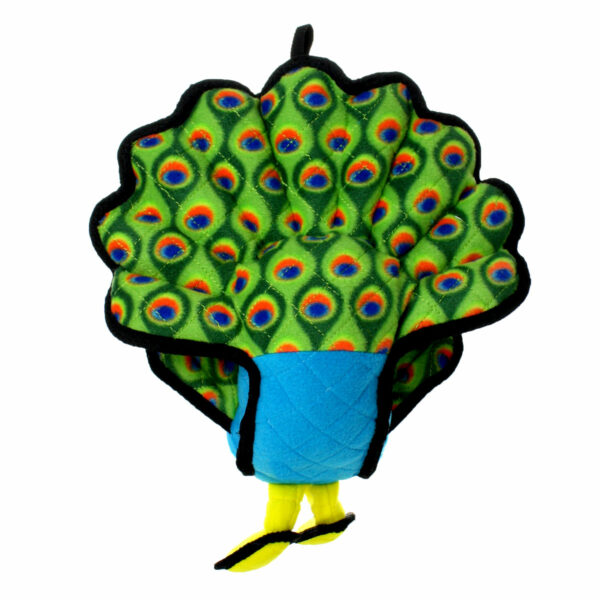 Tuffy Zoo Peacock Dog Toy