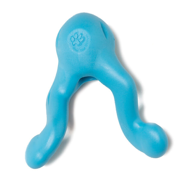 West Paw Zogoflex Tizzi Dog Toy (Aqua Blue - Small)