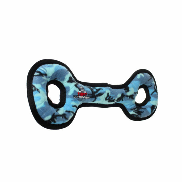 Tuffy Ultimate Tug-O-War Camo Blue Dog Toy