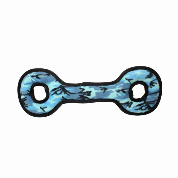 Tuffy Ultimate Tug-O-War Camo Blue Dog Toy