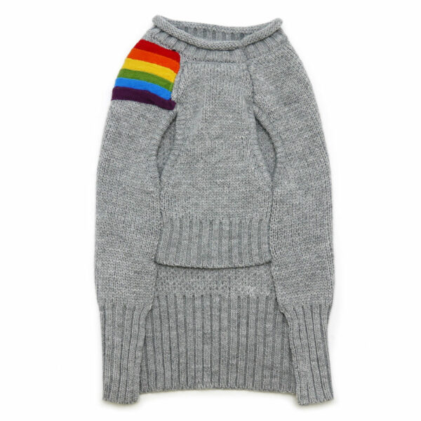 Dogo Pet Rainbow Turtleneck Sweater