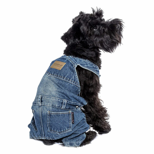 Denim Overalls Fashion Comfortable Blue Pants Clothing For Small Medium Dogs  Cat | eBay