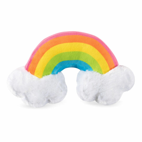 NEW Rainbow Pride Pup Bone Dog Toy in Power Plush by Lulubelles Sm or Lg 