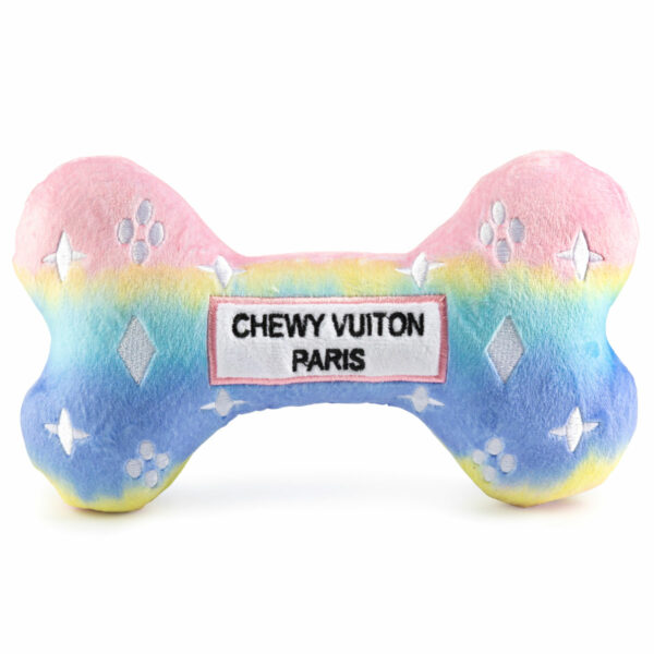 White Chewy Vuiton Bowls & Mat Bundle - D.O.G Pet Boutique