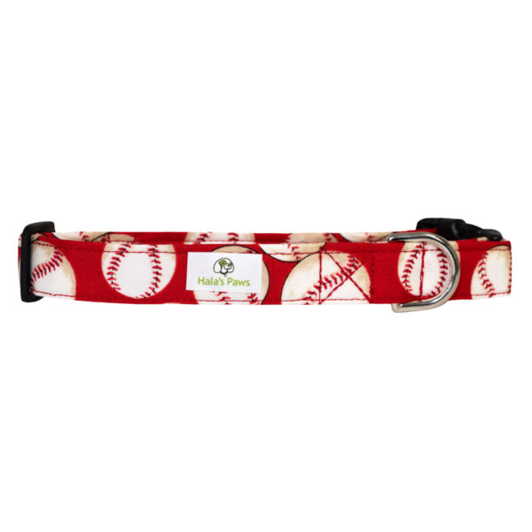 Baseball Dog Collar