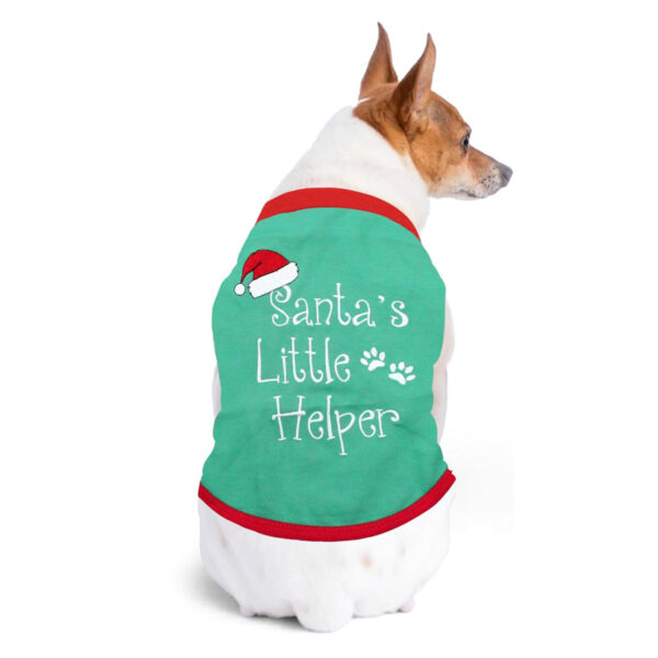 Christmas santa dog shirt