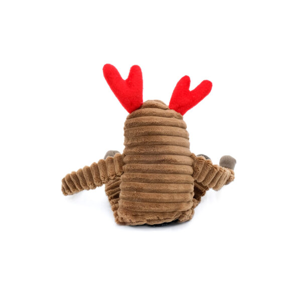 holiday reindeer small dog toy