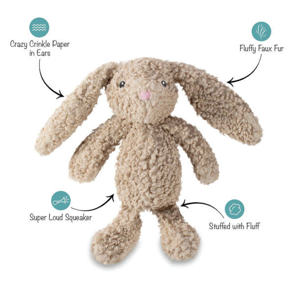 Petshop Honey Bunny Plush Dog Toy