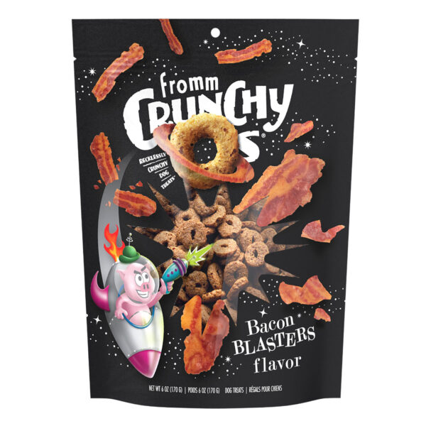 Fromm Crunchy Os Bacon Blasters Flavor Dog Treats