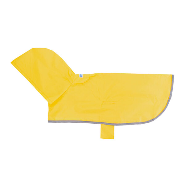 Yellow dog rain poncho