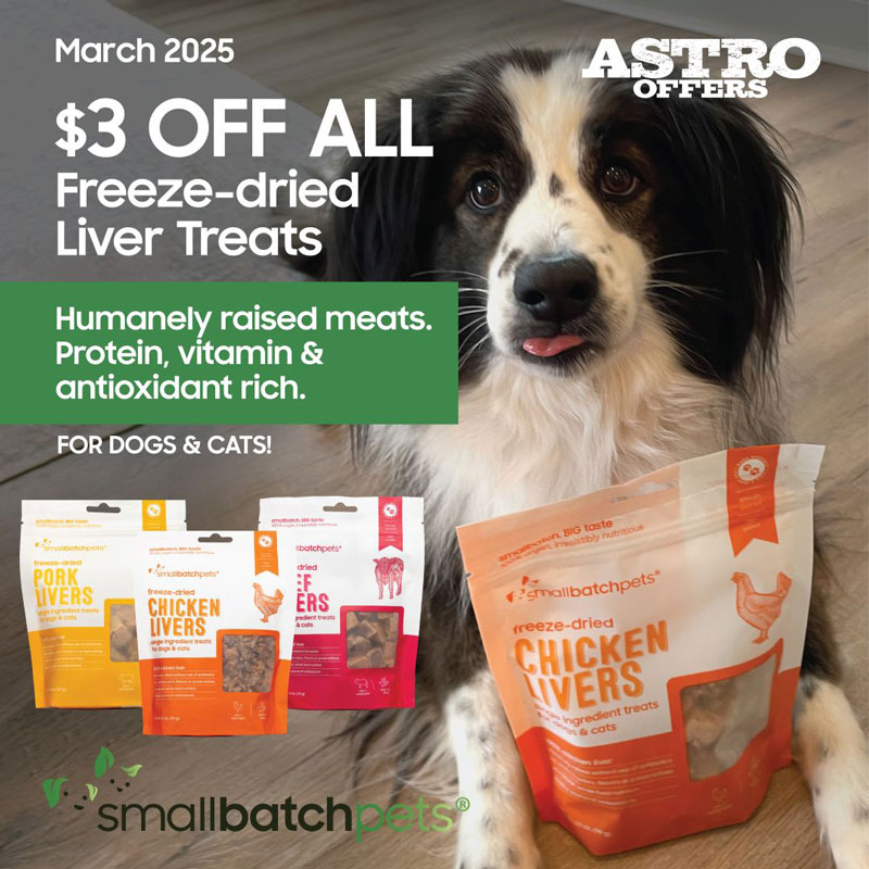 Smallbatch Pets | $3.00 OFF NEW Freeze-Dried Liver Treats Save $3.00 on all bags of NEW Smallbatch Freeze-Dried Liver Treats for Dogs & Cats.