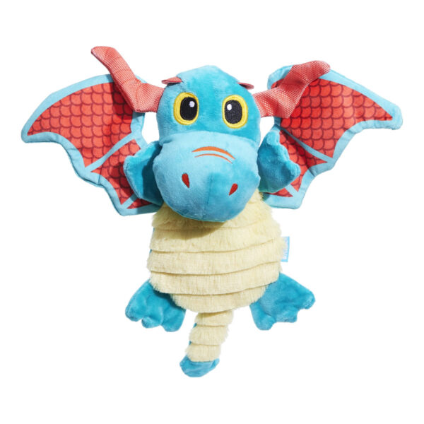 Bark Grimbold the Dragon Plush Dog Toy