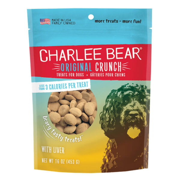 Charlee Bear Original Crunch Liver Dog Treats