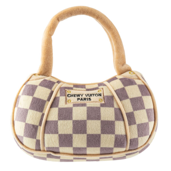 Haute Diggity Dog Checker Chewy Vuiton Handbag (XL)