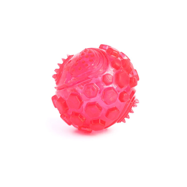 ZippyTuff Pink Squeaker Ball – Large