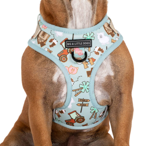 Big & Little Dogs Barnyard Friends Adjustable Dog Harness