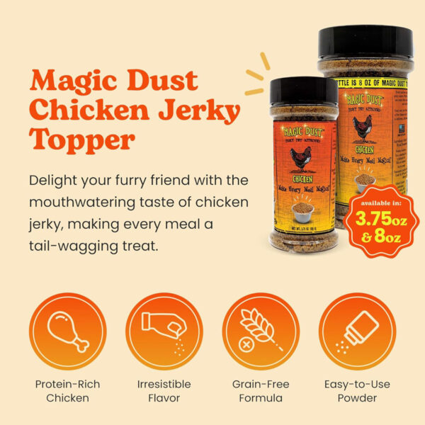 Wild Meadow Farms Magic Dust Chicken Topper for Dogs & Cats