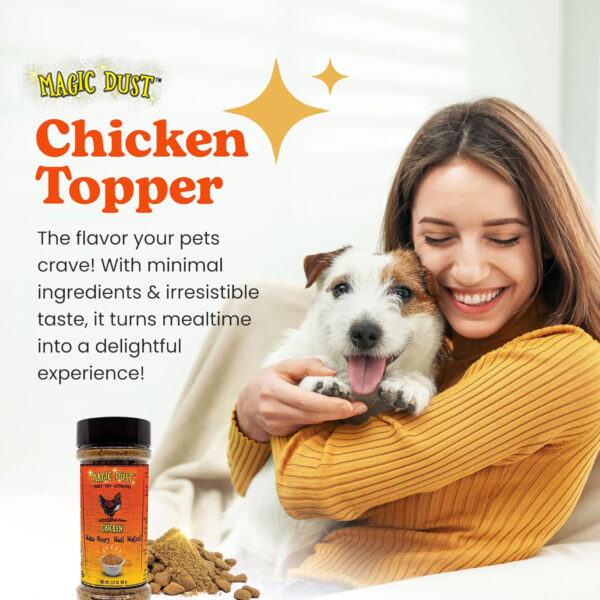 Wild Meadow Farms Magic Dust Chicken Topper for Dogs & Cats