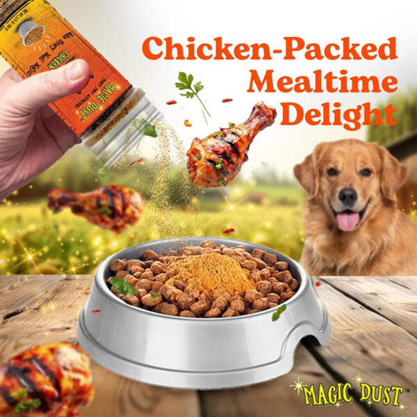 Wild Meadow Farms Magic Dust Chicken Topper for Dogs & Cats