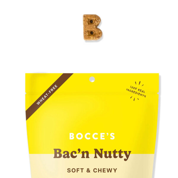 Bocce's Bakery Bac'n Nutty Everyday Soft & Chewy Dog Treats