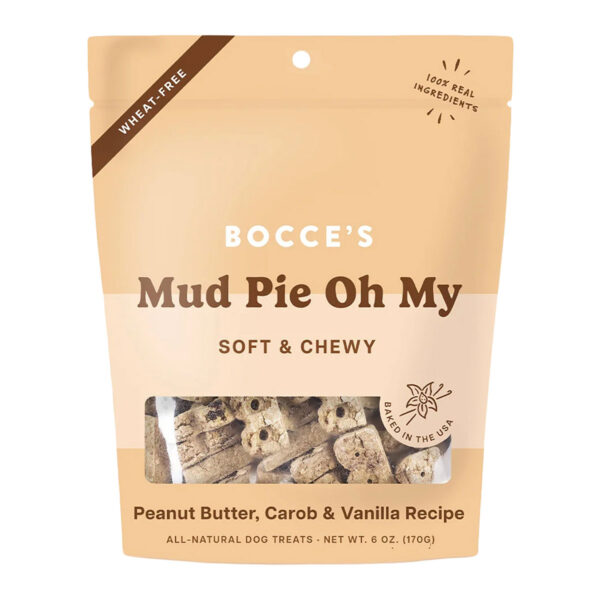Bocce's Bakery Mud Pie Oh My Everyday Soft & Chewy Dog Treats