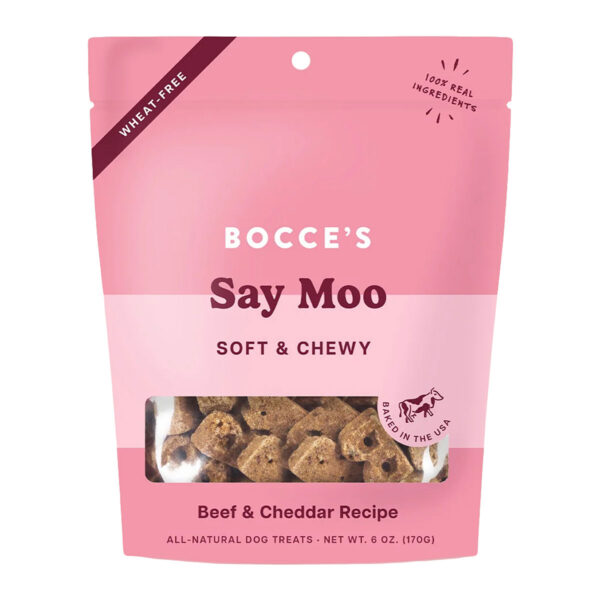 Bocce's Bakery Say Moo Everyday Soft & Chewy Dog Treats