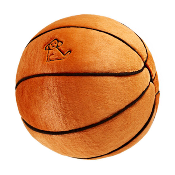 Fluff & Tuff Basketball Durable Plush Dog Toy (Large)