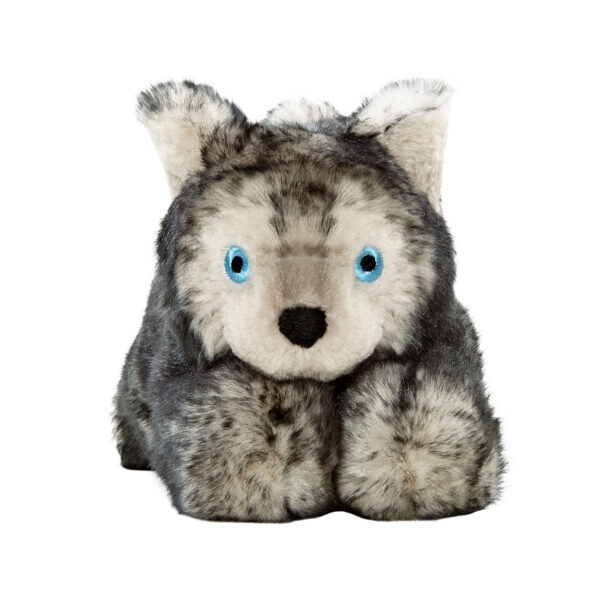 Fluff & Tuff Blanca Wolf Durable Plush Dog Toy (Medium)