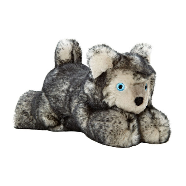 Fluff & Tuff Blanca Wolf Durable Plush Dog Toy (Medium)
