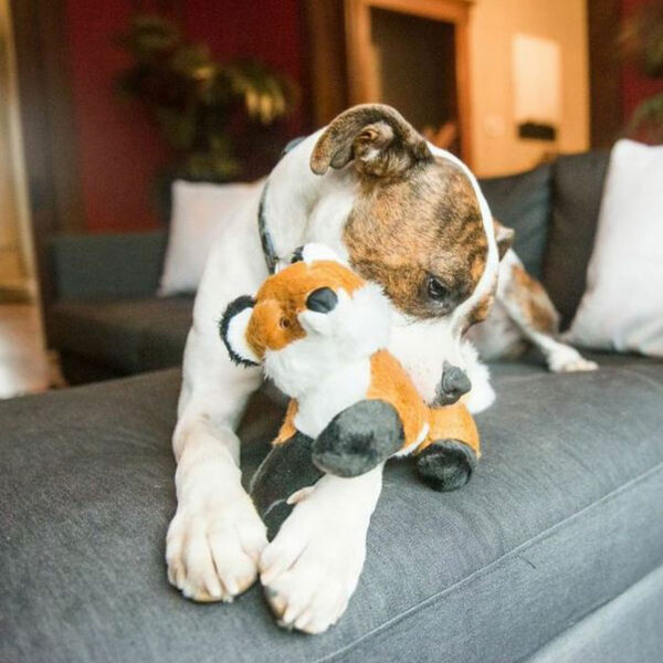 Fluff & Tuff Hendrix Fox Durable Plush Dog Toy (Large)