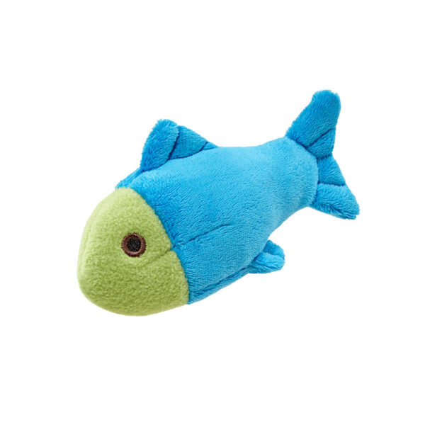 Fluff & Tuff Molly Fish Durable Plush Dog Toy (X-Small)