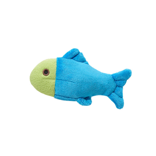 Fluff & Tuff Molly Fish Durable Plush Dog Toy (X-Small)