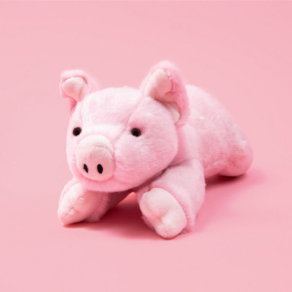 Fluff & Tuff Petey Pig Durable Plush Dog Toy (Medium)